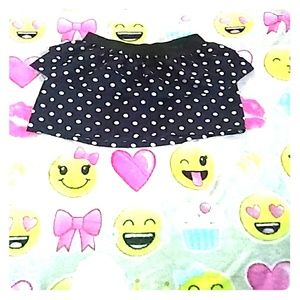 Mini Ruffle Pemplum Skirt